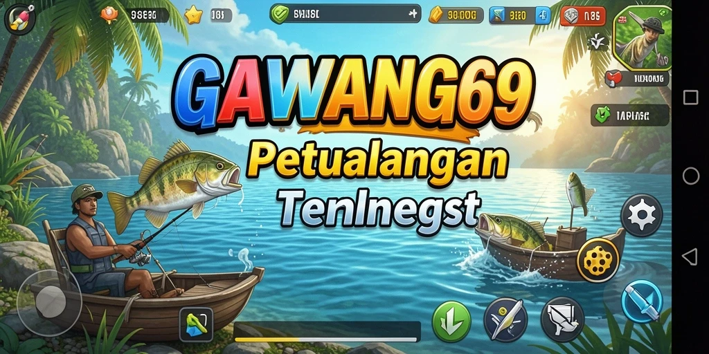 Tampilan menarik dari gameplay GAWANG69 dengan pemandangan memancing yang menakjubkan.