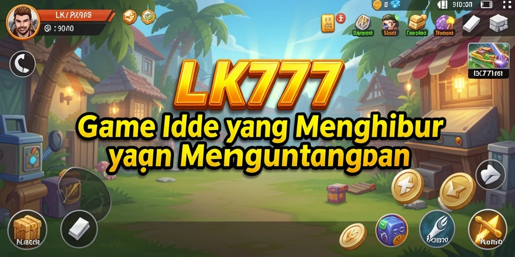 Screenshot utama LK777 menampilkan gameplay Idle yang menarik dan dinamis.