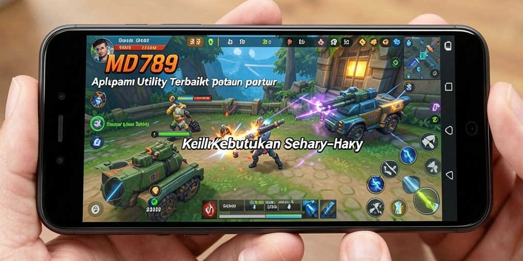Tampilan antarmuka pengguna dari MVP789 yang intuitif dan mudah digunakan.