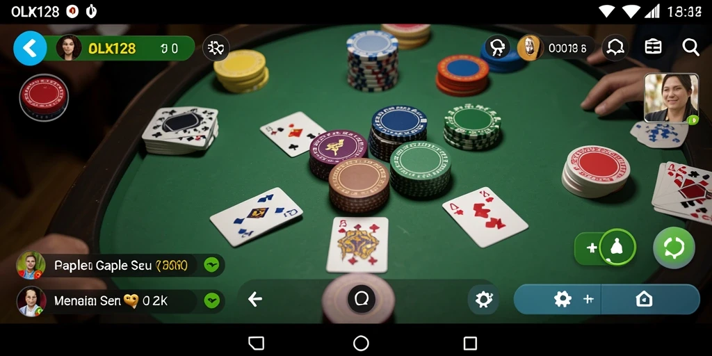 Tampilan gameplay seru dalam permainan GAPLE OLX128.