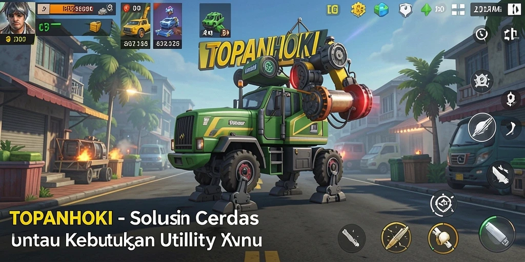 Tampilan antarmuka aplikasi TOPANHOKI yang user-friendly dan intuitif.
